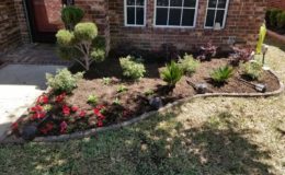 Landscape Flower Beds in Fort Worth