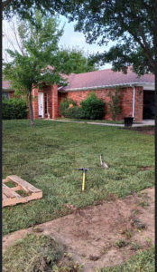 Sod Installation and Irrigation Repairs