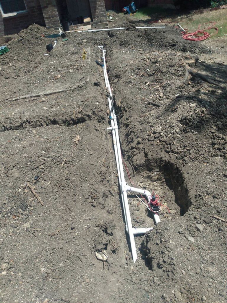 keller irrigation installation